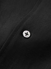 Men's Tencel-Blend Shirt with Embroidery