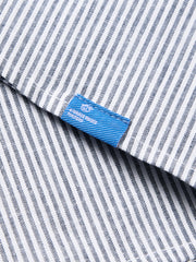 Men's Striped Shirt with Letter Print