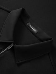 Men's Short-Sleeve Zip Polo Shirt