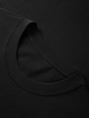 Men's Cotton T-Shirt with Back Embroidery