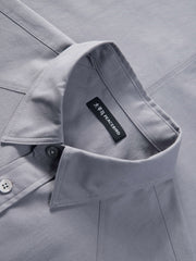 Men's Casual Loose-Fit Jacquard Shirt