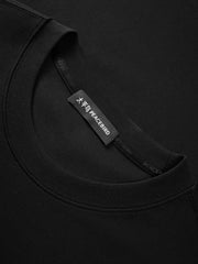 Men's Logo Embroidered Mid-Sleeve T-Shirt