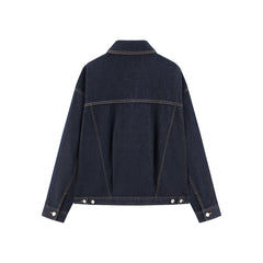Women's Boxy Cotton Denim Jacket