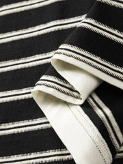 Men's Layered-Look Striped Henley T-Shirt