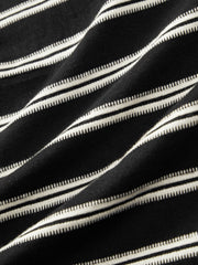 Men's Layered-Look Striped Henley T-Shirt