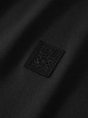 Men's Minimal Solid T-Shirt with Patch Detail