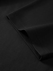 Men's Minimal Solid T-Shirt with Patch Detail