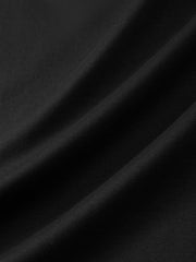 Men's Minimal Solid T-Shirt with Patch Detail