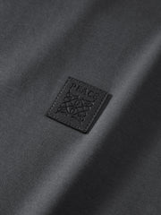 Men's Minimal Solid T-Shirt with Patch Detail