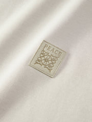 Men's Minimal Solid T-Shirt with Patch Detail