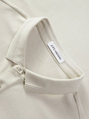 Men's Slim-Fit Polo Shirt with Mulberry Silk
