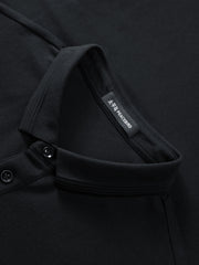 Men's Slim-Fit Polo Shirt with Mulberry Silk