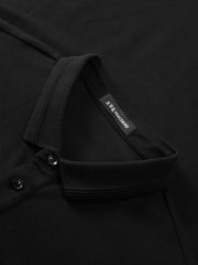 Men's Slim-Fit Polo Shirt with Mulberry Silk