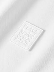 Men's Minimal Solid T-Shirt with Patch Detail