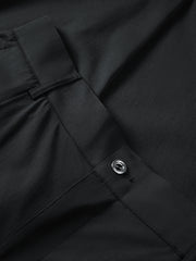 Men's Tapered Cargo Pants with Large Pockets