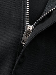 Men's Tapered Cargo Pants with Large Pockets