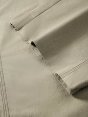 Men's Basic Cotton Wide-Leg Casual Pants