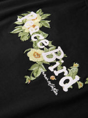 Men's Cotton-Blend T-Shirt with Graphic Embroidery