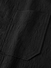 Men's Loose-Fit Textured Shirt