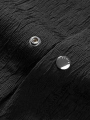 Men's Loose-Fit Textured Shirt