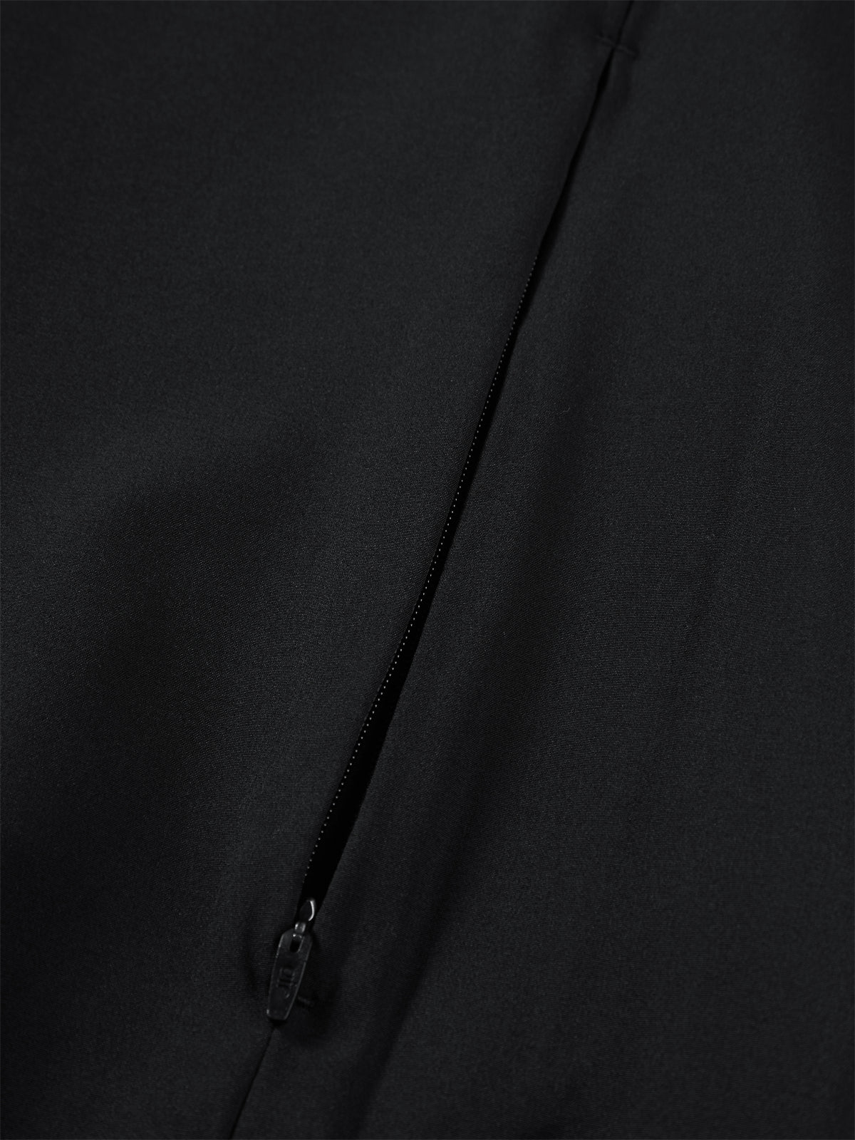 Men's Black Stand Collar Jacket