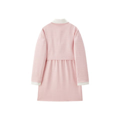 Women's Layered-Look Tweed Sequin Dress