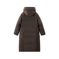 Women's Extra-Long Water-Repellent Puffer Coat