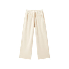 Women's High-Waist Heavyweight Chenille Wide-Leg Pants