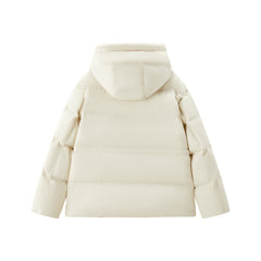 Women's Water-Repellent Hooded Puffer Jacket