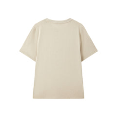 Women's Linen-Blend Graphic T-Shirt