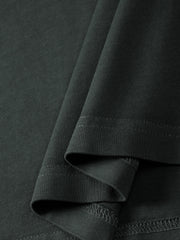 Men's casual short-sleeve with letter embroidery