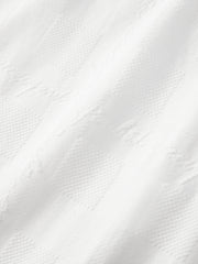 Men's Solid Tonal Jacquard T-Shirt