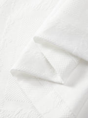 Men's Solid Tonal Jacquard T-Shirt