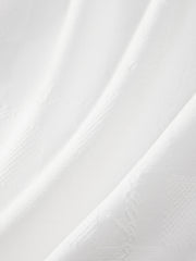 Men's Solid Tonal Jacquard T-Shirt