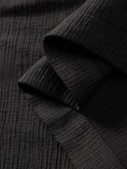 Men's Solid Textured Jacquard Polo Shirt