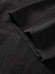 Men's Solid Textured Jacquard Polo Shirt