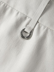 Men's Slim-Fit Trousers with Mulberry Silk
