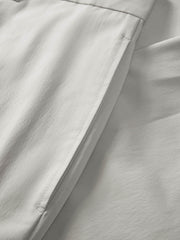 Men's Slim-Fit Trousers with Mulberry Silk