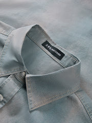 Men's Loose-Fit Gradient Print Shirt