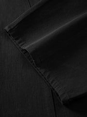Men's Elastic-Waist Straight-Leg Jeans