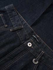 Men's Vintage Jeans with Contrast Topstitching