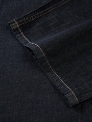 Men's Vintage Jeans with Contrast Topstitching