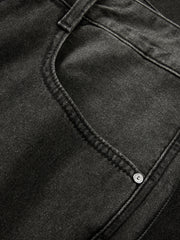 Men's Gradient Washed Wide-Leg Jeans