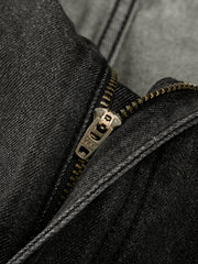 Men's Gradient Washed Wide-Leg Jeans