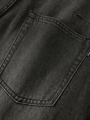 Men's Gradient Washed Wide-Leg Jeans