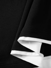 Men's Layered-Look Waffle T-Shirt