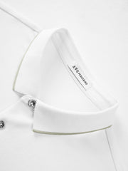 Men's Casual Embroidery Short-Sleeve Polo