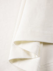 Men's Cotton T-Shirt with Back Embroidery