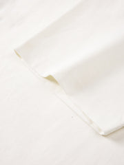 Men's Cotton T-Shirt with Back Embroidery