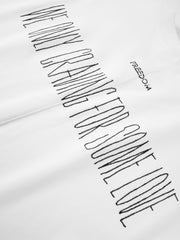 Men's Soft T-Shirt with Back Embroidery